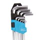 image 2 of Pro User 9pc Chrome Vanadium Long Hex Key Set