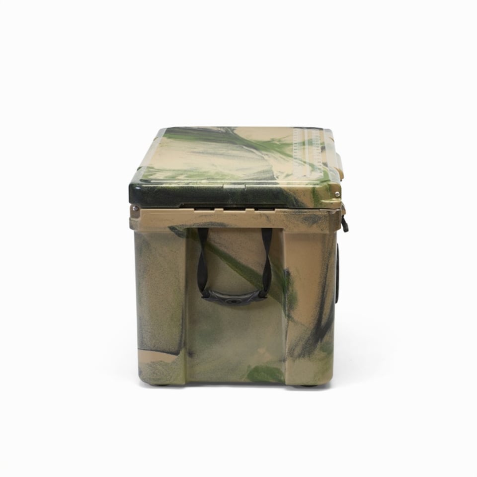 image 1 of Utoka Tow 110 Camo Hard Cooler Cool Box Green