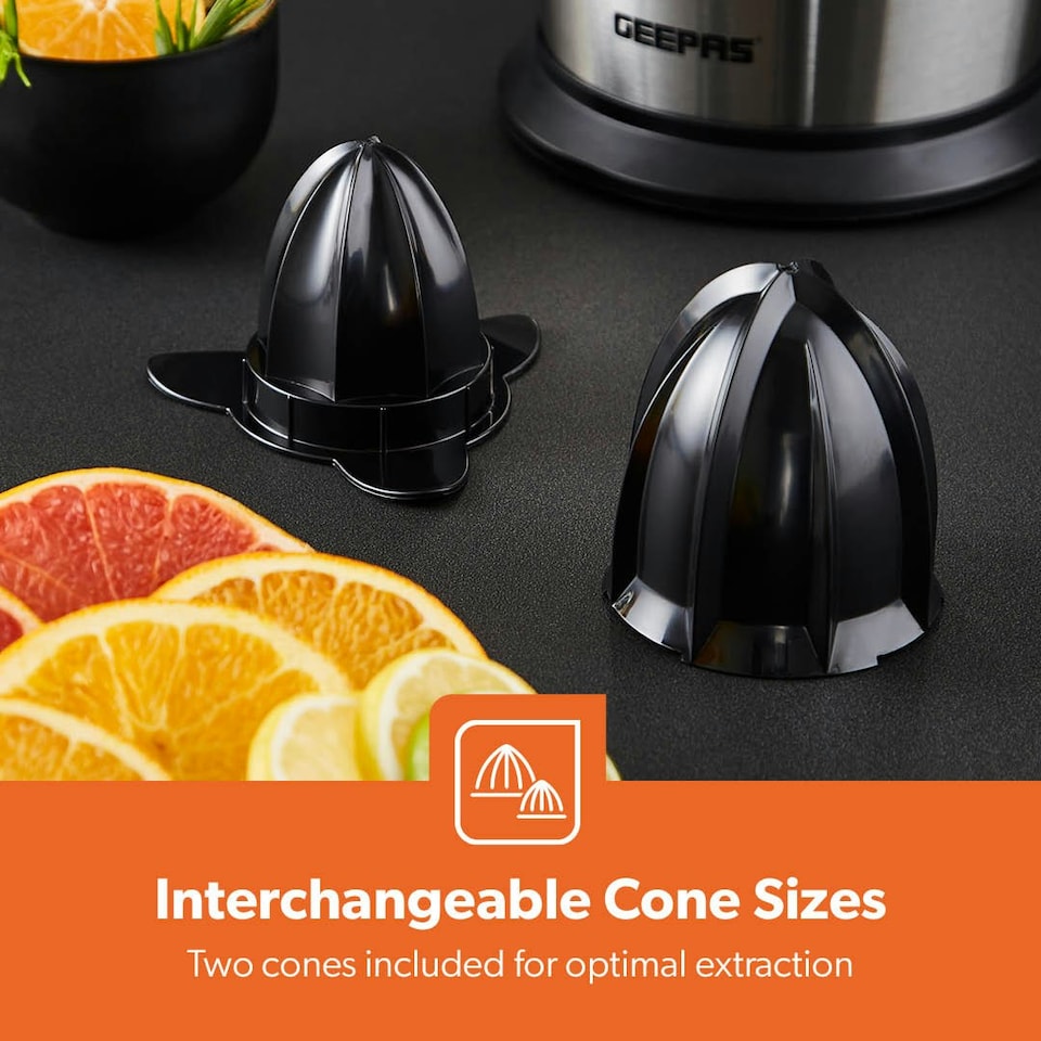 image 1 of GEEPAS 100W Citrus Juicer Electric Orange Juicer