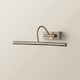 image 4 of ValueLights Modern Adjustable Brushed Chrome Picture Wall Light | Chrome