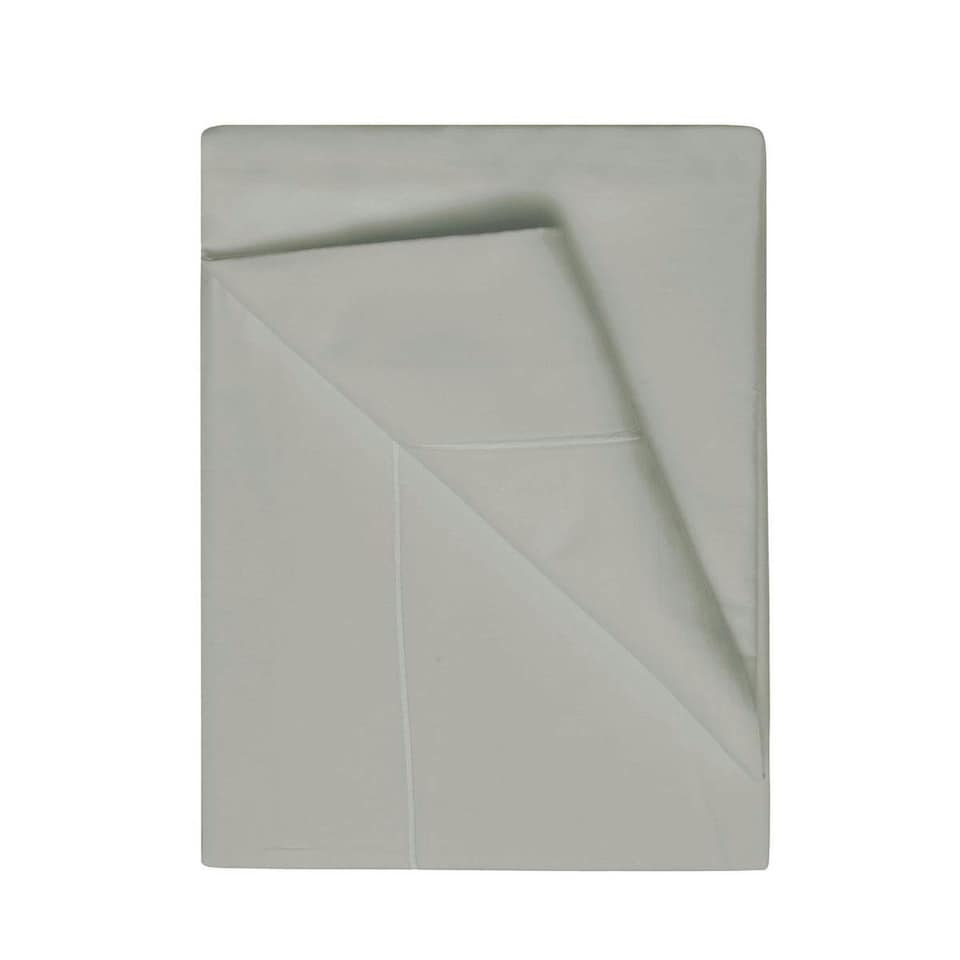 image 1 of Belledorm 400 Thread Count Egyptian Cotton Flat Sheet - Platinum - Kingsize