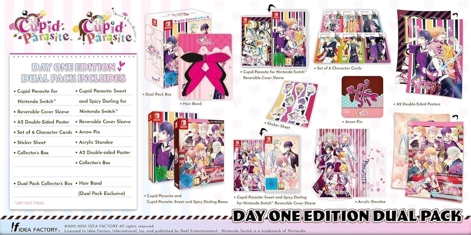 image 1 of Cupid Parasite / Cupid Parasite: Sweet and Spicy Darling - Day One Edition Dual Pack Switch