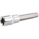 image 3 of 11mm Hex Allen Key Long Bit Internal Socket Metric 1/2" Drive 100mm Length Cr-V