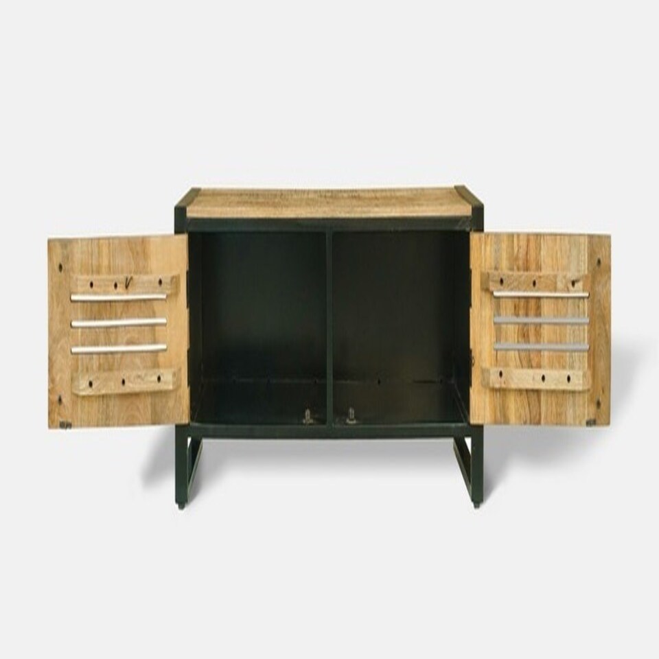 image 1 of Frais Range Coffee Table - Mango Wood - L50 x W100 x H40 cm - PP Sawn Finish - Assembly Required Brown