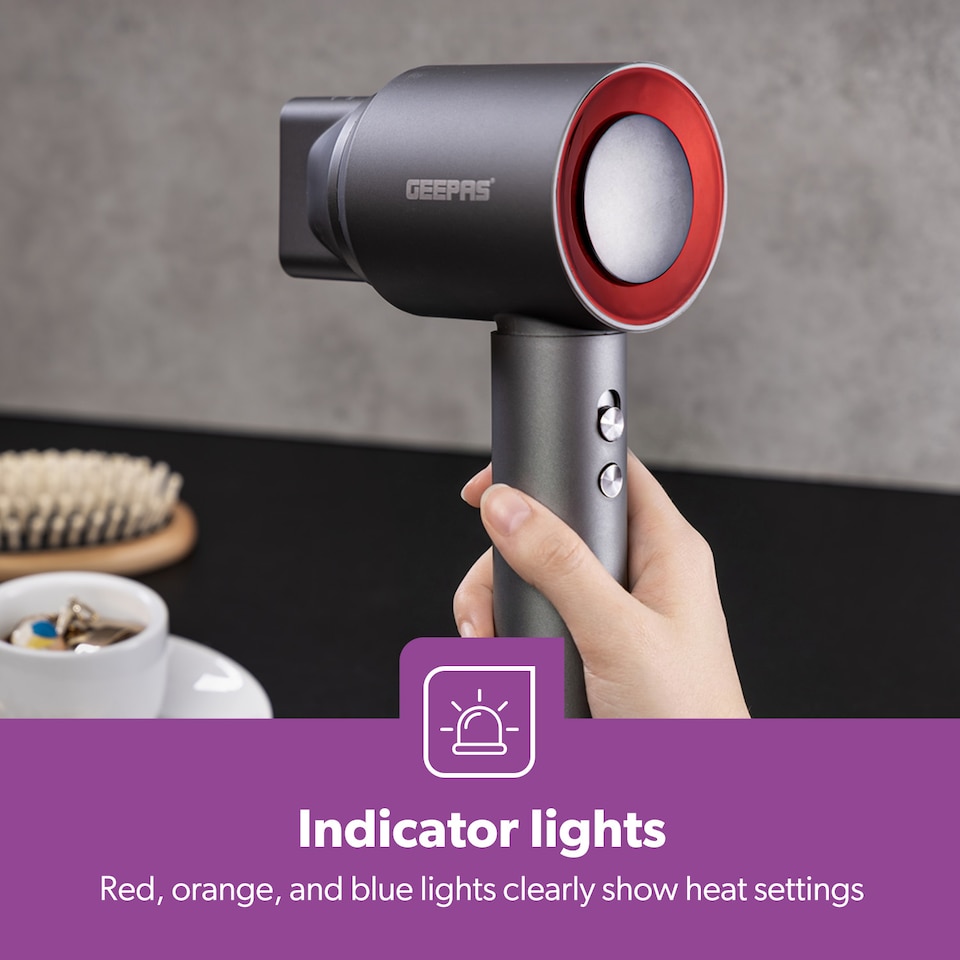 image 1 of GEEPAS Ionic Hair Dryer 1800W