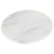 image 1 of Argon Tableware Round Marble Chopping Board - 30cm - White White