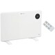 image 1 of HOMCOM Electric Convector Heater, Quiet Space Heater w/ LED Display, White