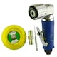 image 3 of 2" Air Angle Sander Grinder Polisher And 100 Pack 40 Sanding Grit Hook/Loop Pads