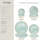 image 6 of Dinner Set Mare in Glazed Stoneware for 6 People, Microwave- and Dishwasher-Safe | Green | mint | 1