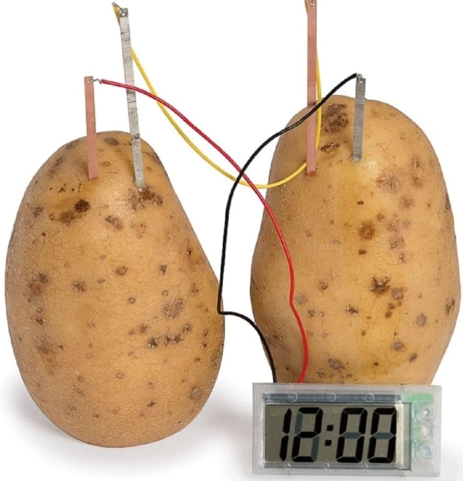 image 1 of Funtime Potato Clock