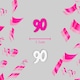 image 5 of 14g 90th Pink Birthday Confetti