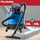 image 2 of SPARES2GO Wet & Dry Cartridge Filter compatible with Vacmaster Vacuum Cleaners (20 Litre to 60 Litre Models)