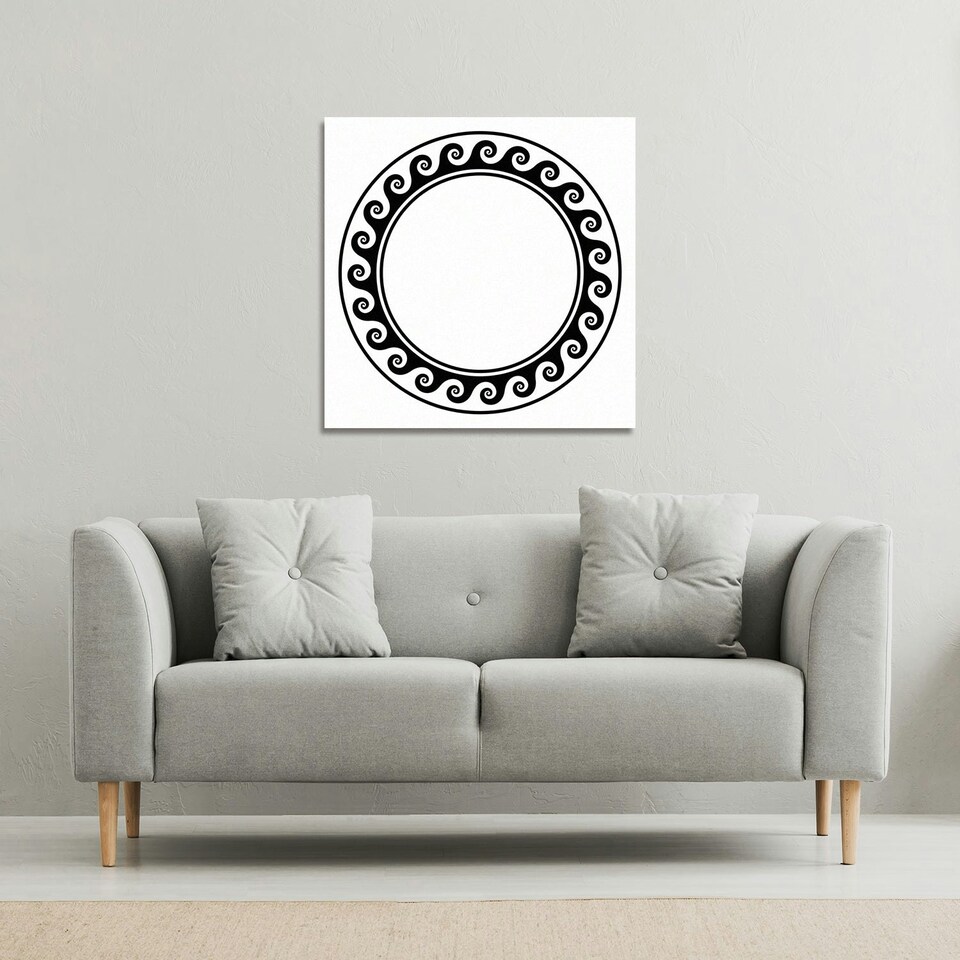 image 1 of Decorative Egyptian (Canvas Print) 127 x 127 x 4cm