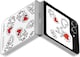 image 3 of Samsung Galaxy Z Flip 6 Flipsuit Case Keith Haring Edition White - EF-ZF741CWEGWW