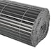 image 7 of 1m x 5m Grey PVC Outdoor Garden Fencing Privacy Screen Roll | Grey | 1