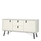 image 3 of Ry Sideboard 2 Doors 2 Drawers in Matt White