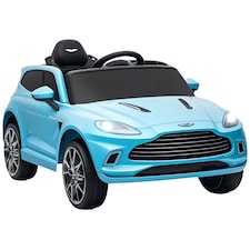 AIYAPLAY Aston Martin DBX Licensed 12V Kids Electric Car w/ Remote, Blue