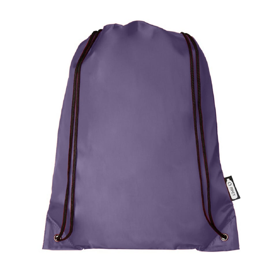 image 1 of Bullet Oriole Recycled Drawstring Backpack - Purple - One Size