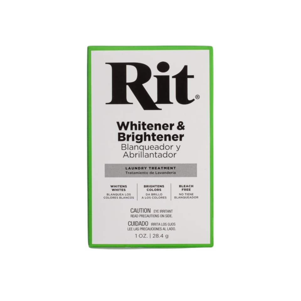 image 1 of Rit Whitener & Brightener Powder - Compact Fabric Brightener 1oz
