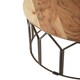 image 3 of Interiors by Premier Natural Mango Wood Large Side Table Brown