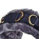 image 3 of Shires Fleece Lined Plush Horse Lunge Cavesson - Black - X Full