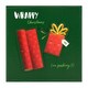 image 5 of Hallmark Christmas Card 'Wrappy Christmas'- Small Square