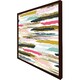 image 3 of Coloured stripes & spots (Picture Frame) White | L