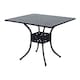 image 1 of Outsunny Square Aluminium Outdoor Garden Dining Table with Hole