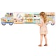 image 1 of AIYAPLAY Wooden Truck Busy Board, Activity Wall Panels for Kids, 5 in 1 Sensory Wall Toys, Early Educational Learning Toys for Daycare, Playroom, Home, for Toddlers