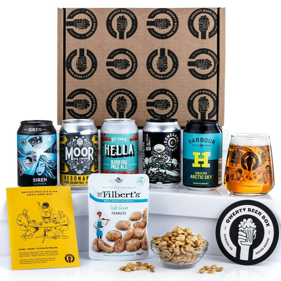 image 1 of Premium Pale Ale / IPA British Craft Beer Gift Hamper 5x330ml
