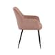 image 2 of SONARA Dining Chair Set of 2, Water-Repellent Plush Chenille Upholstered for Dining Room | Red