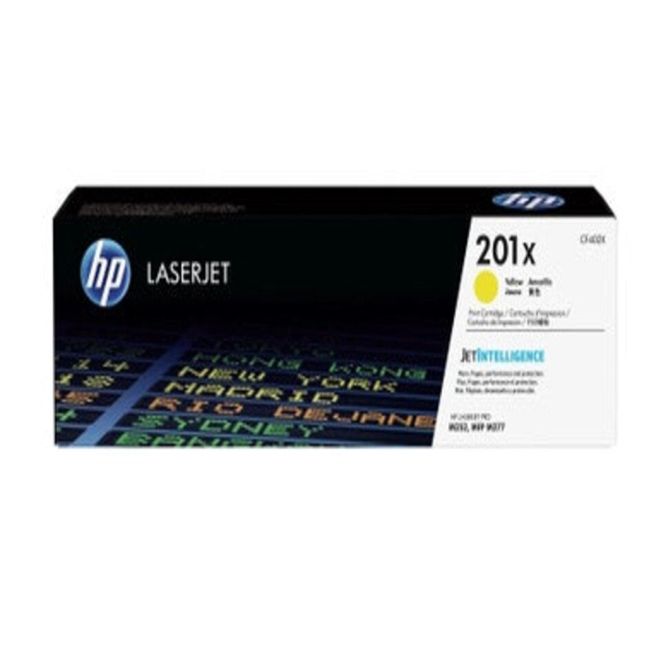 image 1 of HP 201X Yellow Toner Cartridge Yellow