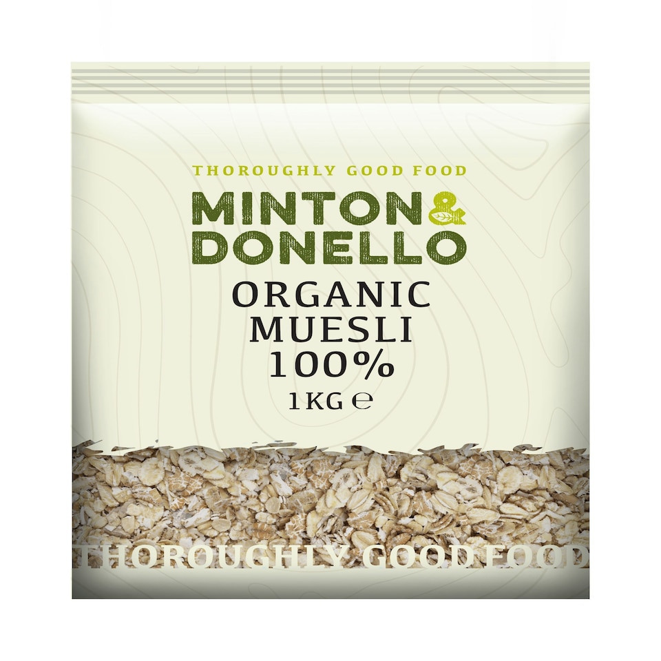 image 1 of Minton & Donello Organic Muesli 6 x 1Kg