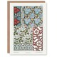 image 1 of Maurice Pillard Verneuil Art Card Periwinkle Flower Pattern
