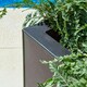 image 3 of Primrose Zinc Galvanised Outdoor Black Cube Ornamental Planter Extra Large 50cm