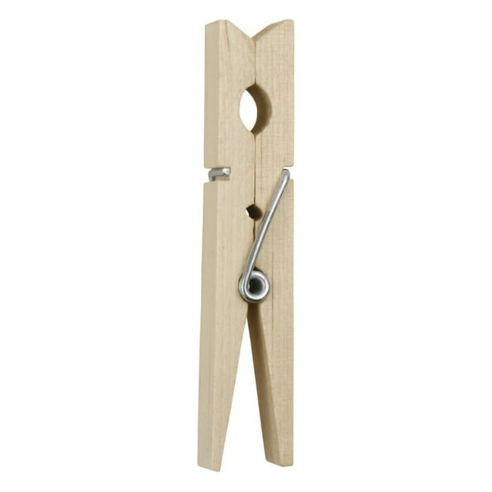 image 1 of Addis Wooden Pegs, Pack of 36