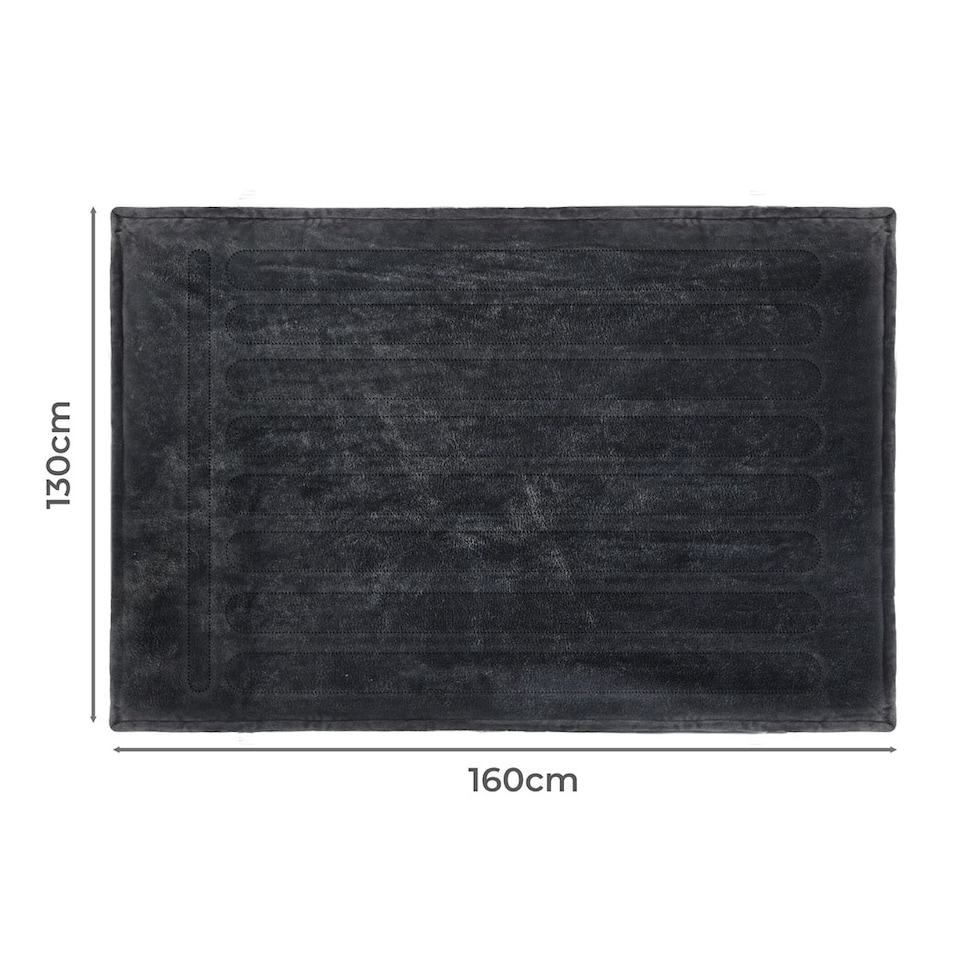 image 1 of Lavio Electric Blanket Throw Soft Reversible Washable Fast Heating