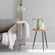 image 3 of Chervey Round Solid Mango Wood Side Table with Tri-Pin Legs Large