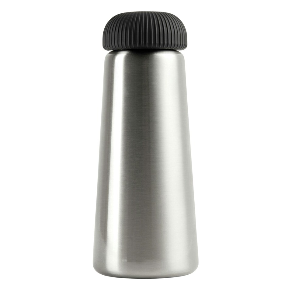 image 1 of Vinga Erie Recycled Stainless Steel 450ml Water Bottle - Silver - One Size Silver | One Size