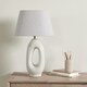image 9 of Aoife Cream Ceramic Table Lamp