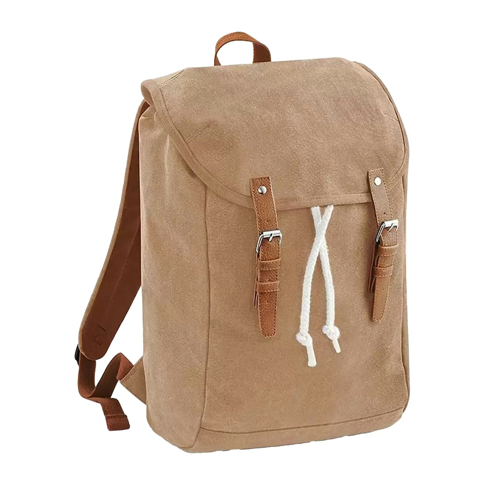 image 1 of Quadra Vintage Backpack - Caramel - One Size