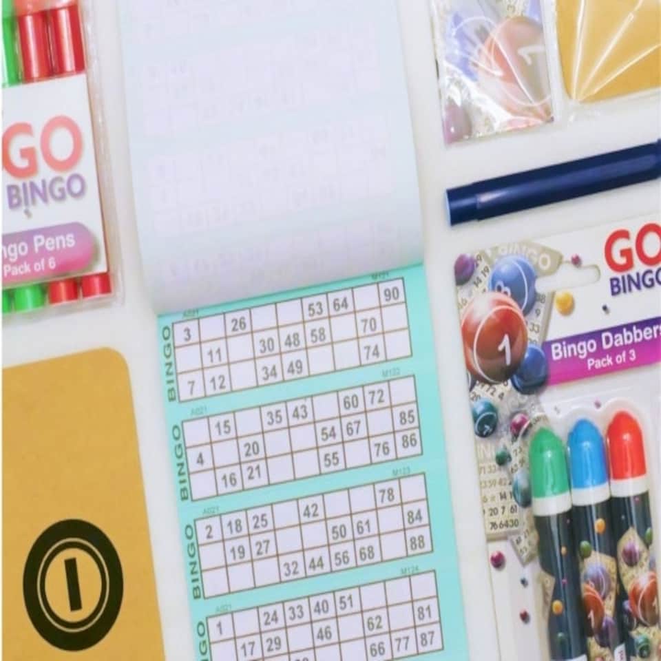 image 1 of 83 Sheets Bingo Tickets Pad