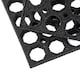 image 6 of Nicoman Rubber Ring Scraper Doormat 80x60cm | Black | 80x60cm