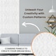 image 7 of NOVECRAFTO Decorative 3D Wall Panels (50cm x 50cm) 3D Diamond Design PVC Cladding Panel