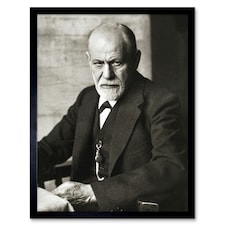 Psychoanalyst Neurologist Sigmund Freud Photo 12x16" Framed Wall Art Print