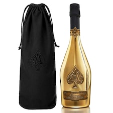 Armand de Brignac Brut Gold MV Champagne 75cl in Velvet Bag