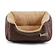 image 1 of Fleece Dog Bed - Washable - Bunty Deluxe Brown | S
