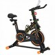 image 1 of HOMCOM Exercise Bike Indoor Cycling with LCD Display, Heart Rate Sensor