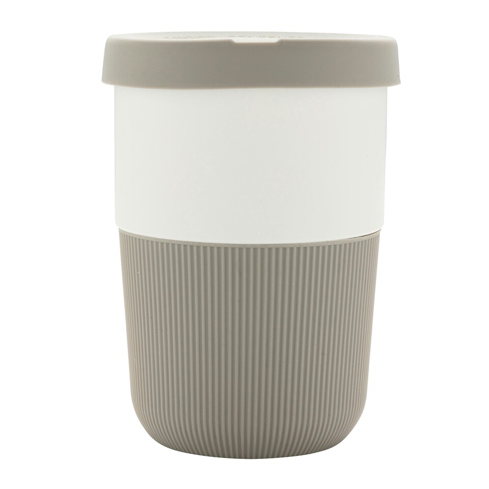 image 1 of XD Collection Silicone 380ml Cup - Grey - One Size