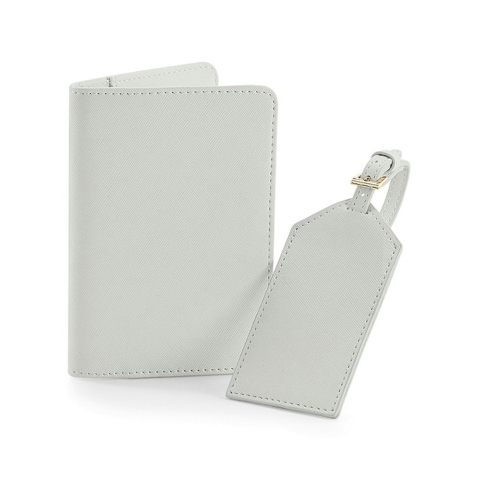 image 1 of Bagbase Boutique Travel Set - Soft Grey - One Size | Grey